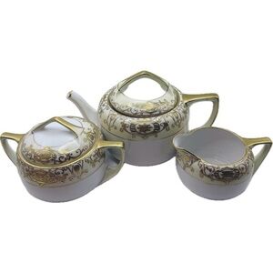 Noritake Christmas Ball 3 Piece Tea Set